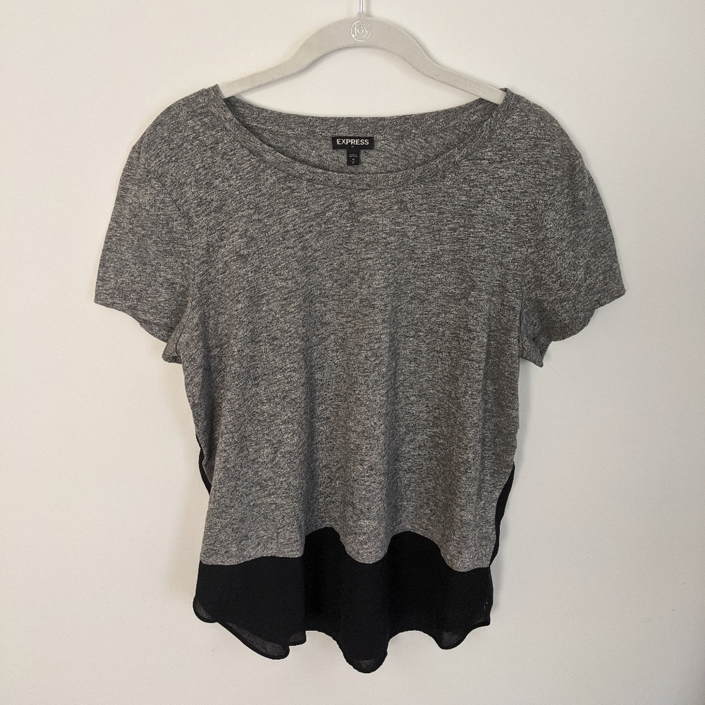 Express Women's Colorblock T-shirt